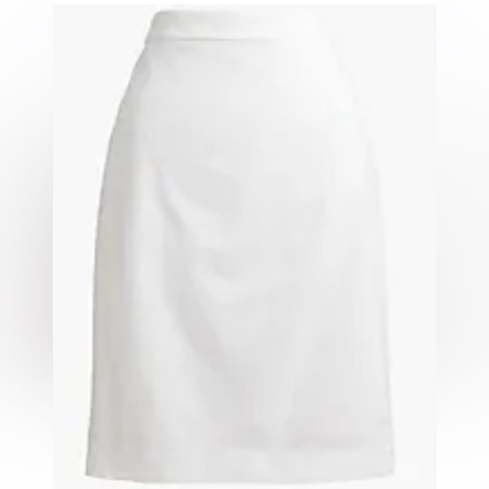 J. Crew Factory Women's White Pencil Skirt